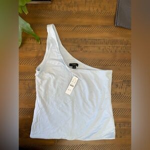 NWT light blue J.Crew one shoulder tank top